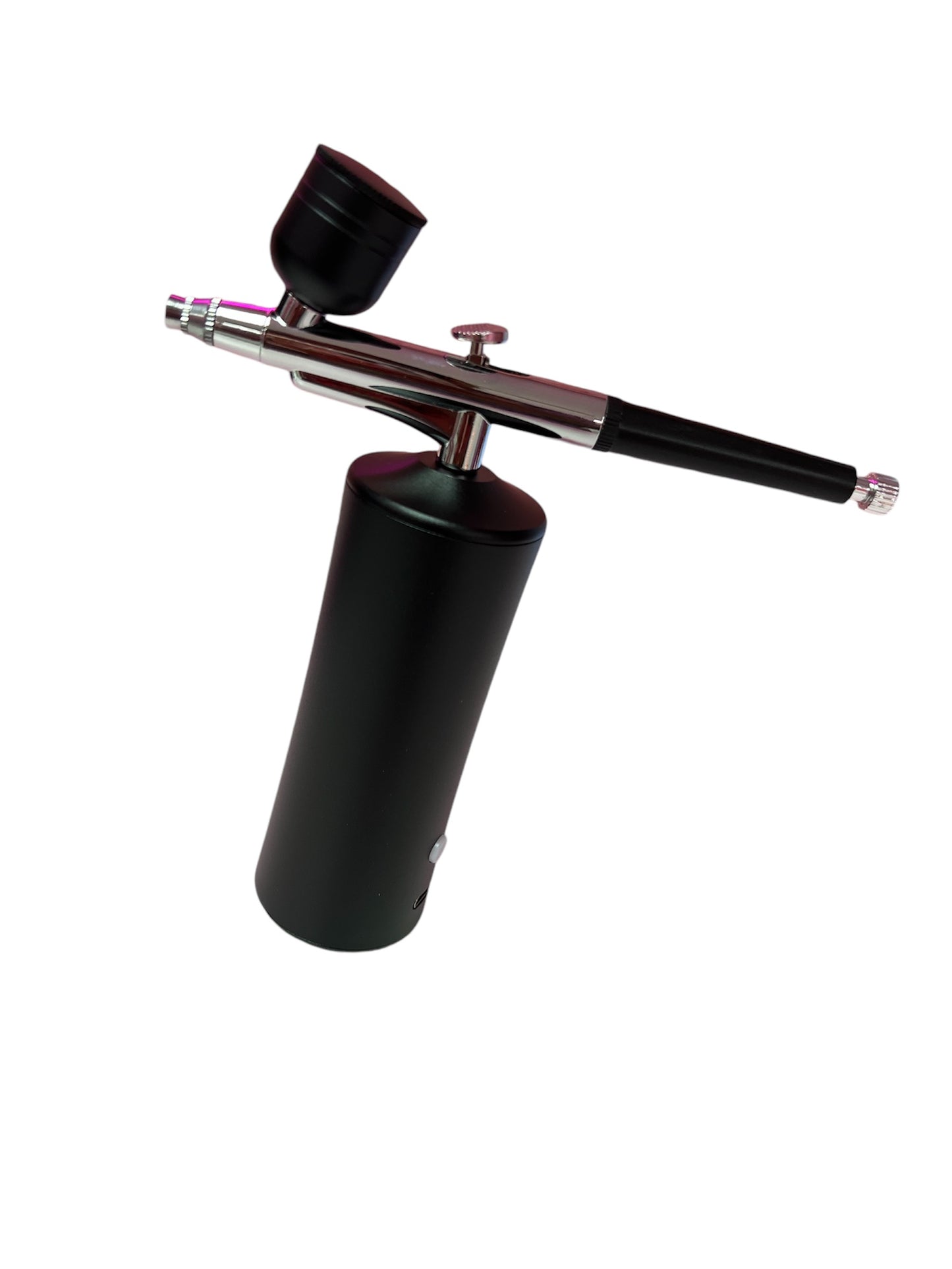 Black Airbrush Kit with Compressor Portable