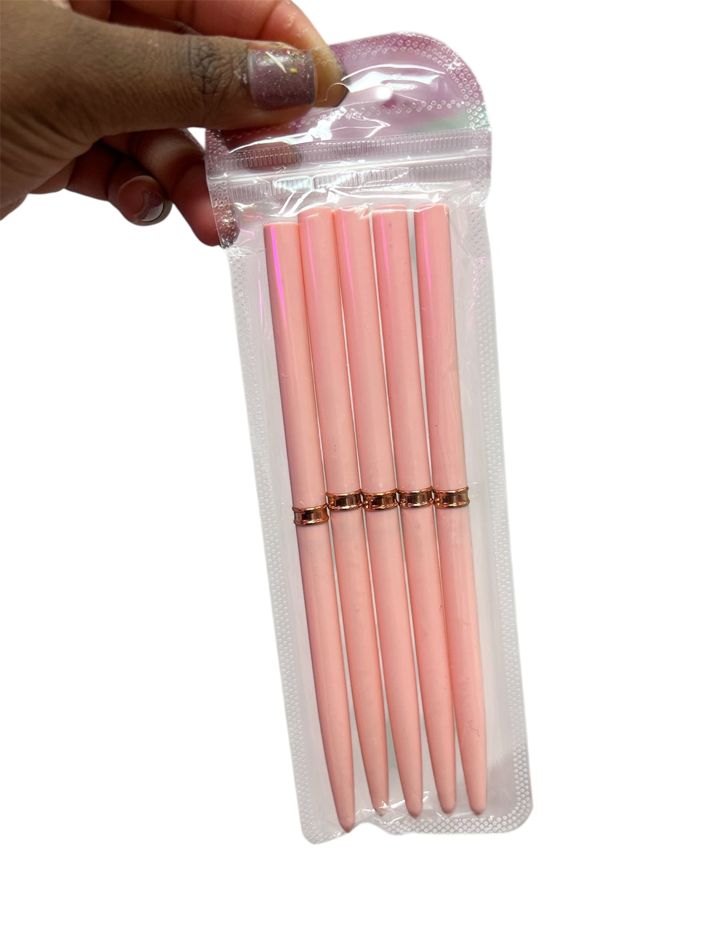 Pink Nail Art Brushes