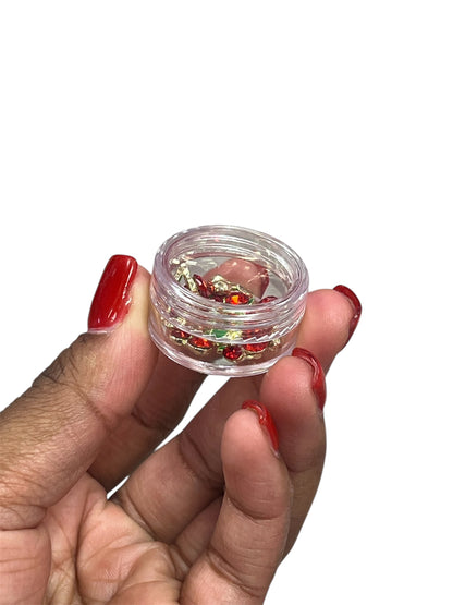 10 Piece Cherry Charms 3D