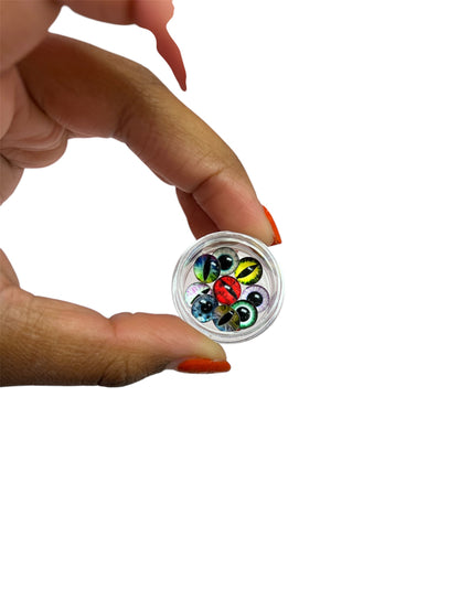 Eyeball Nail Art Charms
