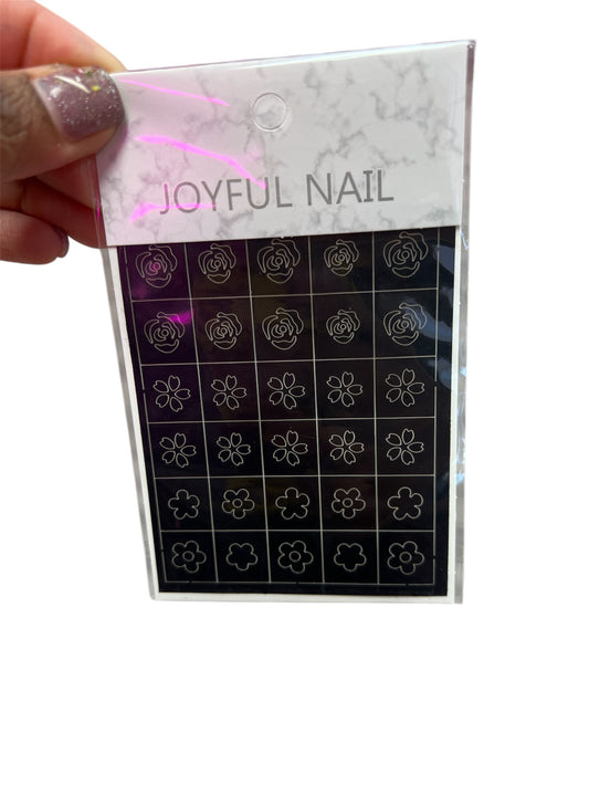 Flower Airbrush Stencil