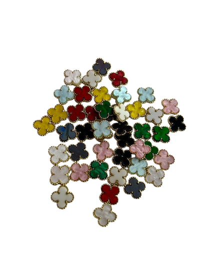 Luxury Clover Pack 3D Charms