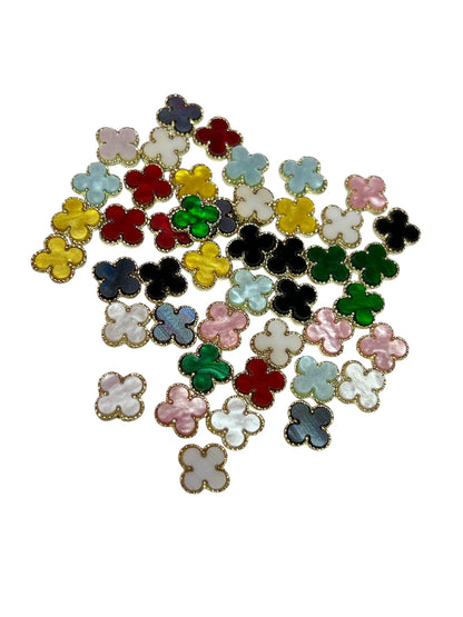 Luxury Clover Pack 3D Charms